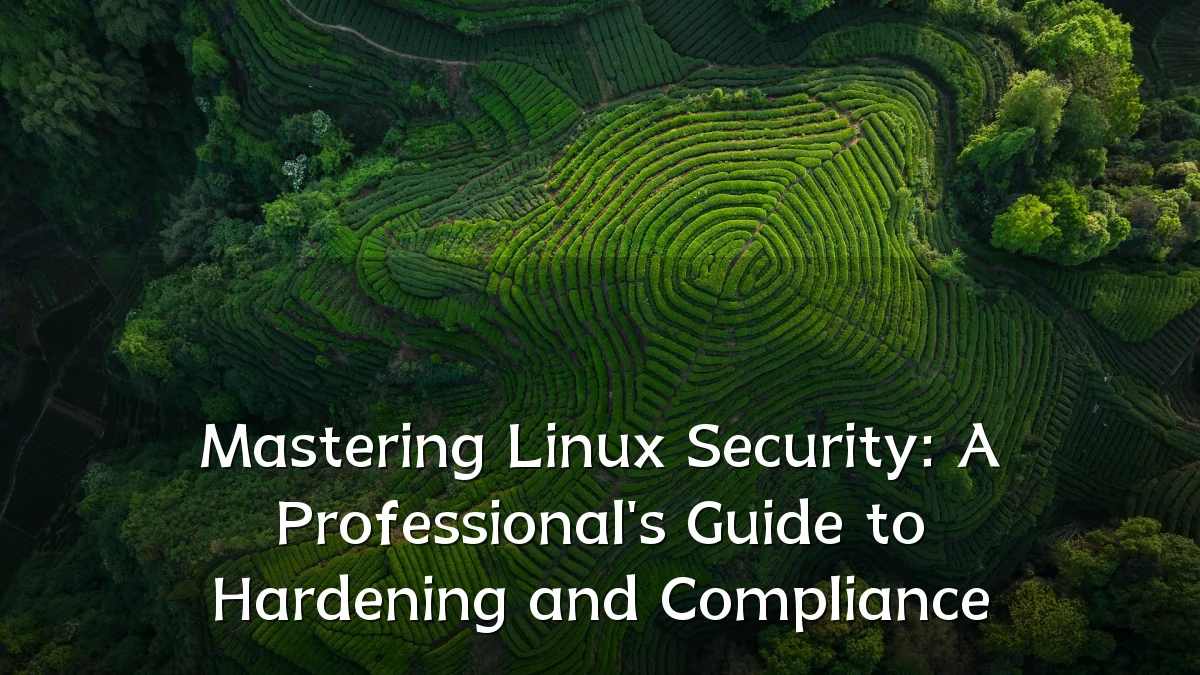 Mastering Linux Security: A Professional's Guide to Hardening and Compliance