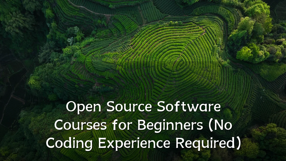 Open Source Software Courses for Beginners (No Coding Experience Required)