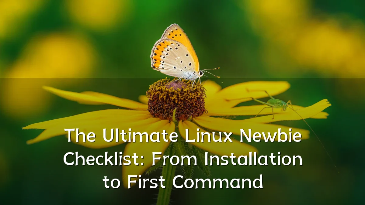 The Ultimate Linux Newbie Checklist: From Installation to First Command