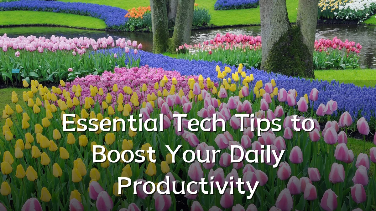 Essential Tech Tips to Boost Your Daily Productivity