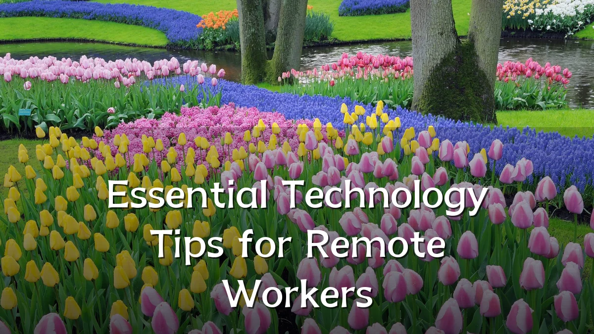 Essential Technology Tips for Remote Workers