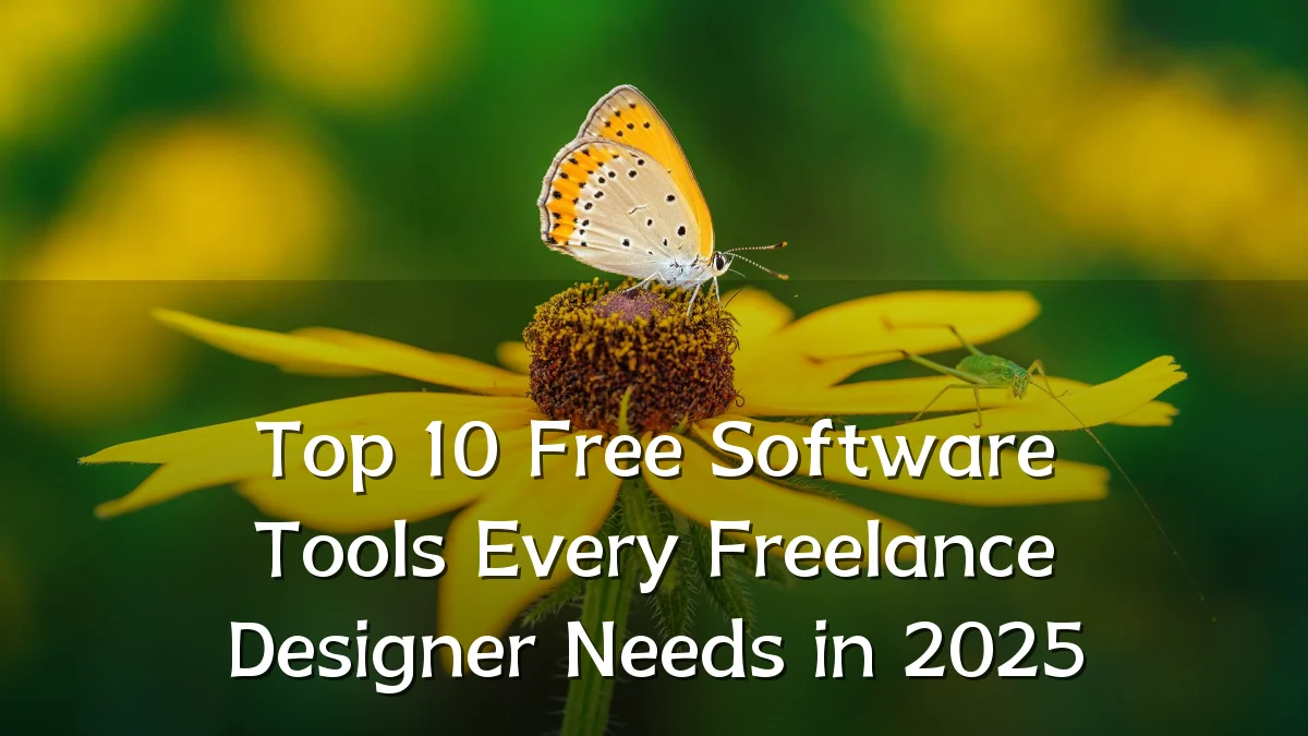 Top 10 Free Software Tools Every Freelance Designer Needs in 2025