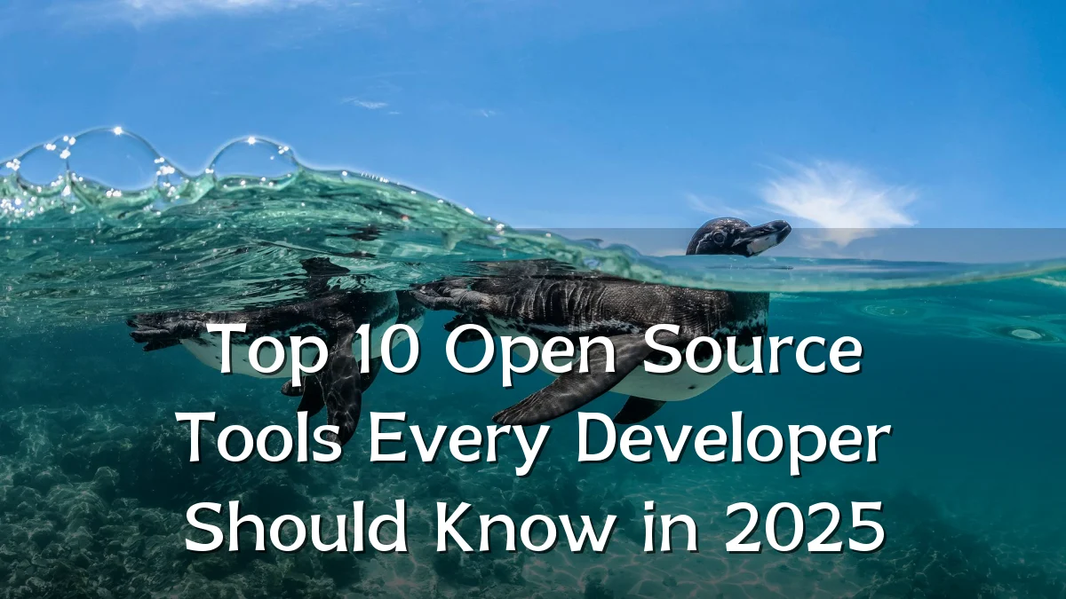Top 10 Open Source Tools Every Developer Should Know in 2025