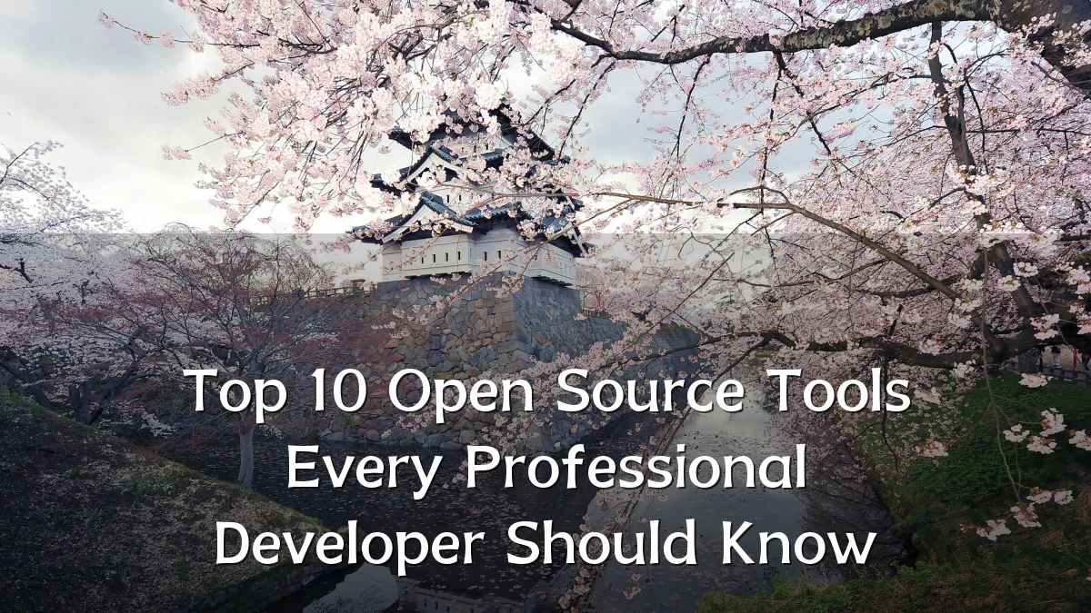 Top 10 Open Source Tools Every Professional Developer Should Know