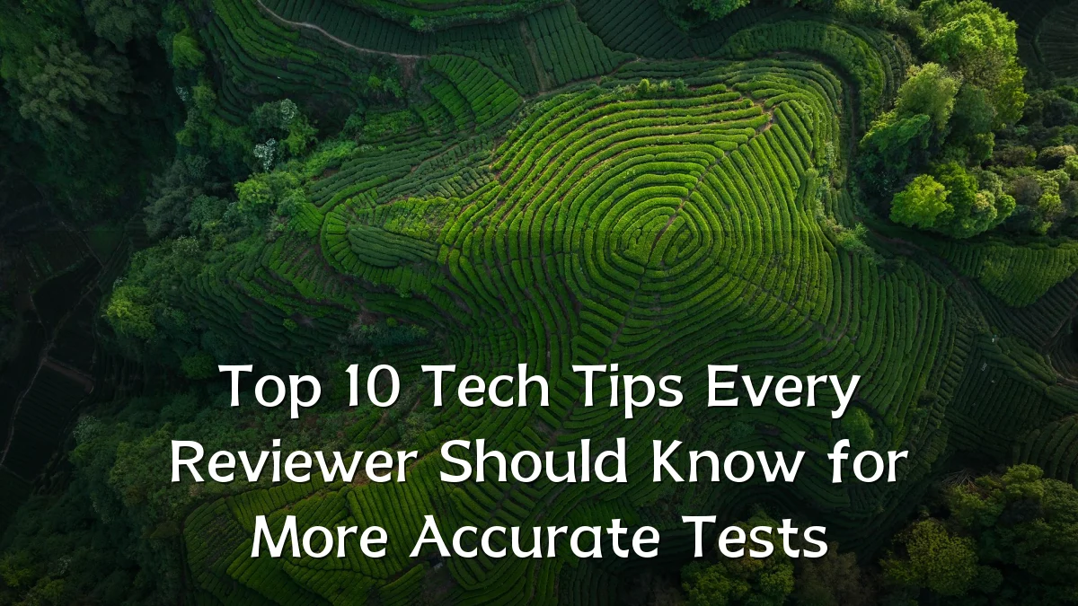 Top 10 Tech Tips Every Reviewer Should Know for More Accurate Tests