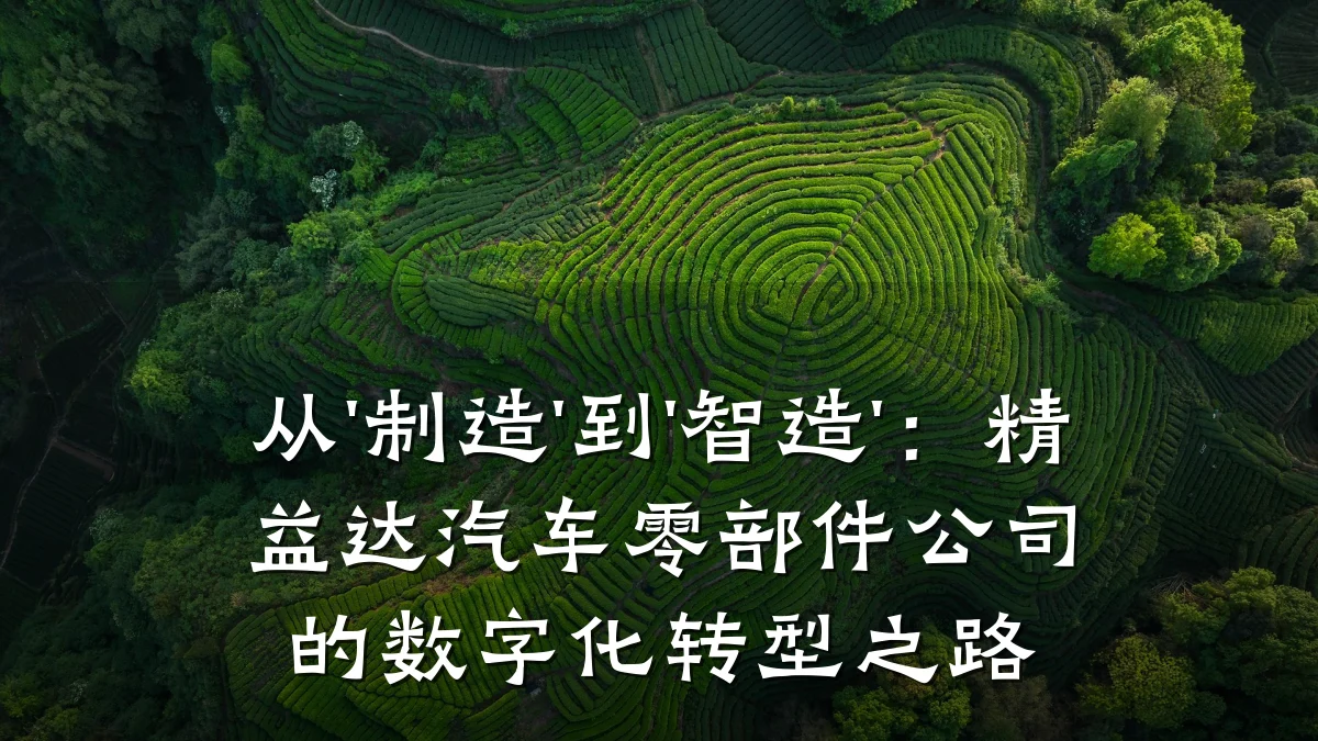 从'制造'到'智造':精益达汽车零部件公司的数字化转型之路